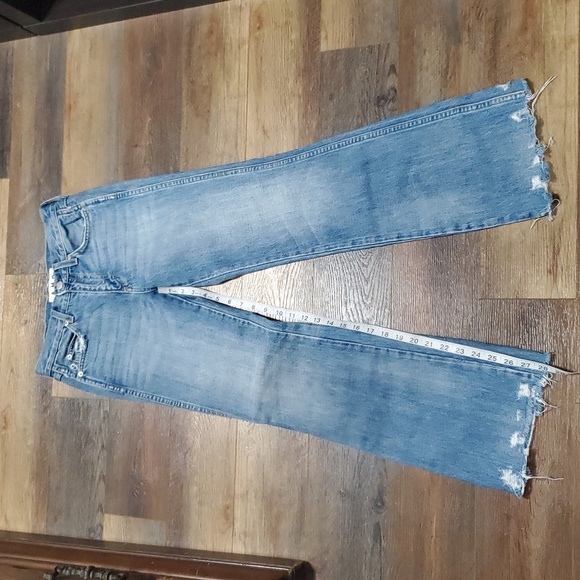 Amo bex rad wash distressed boot cut jeans - Picture 1 of 10